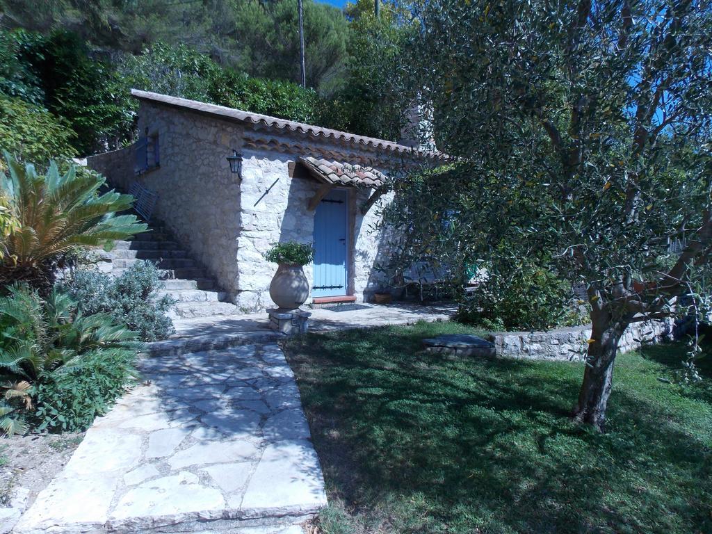 Bed and Breakfast Le Mas De L'Aighetta à Èze Chambre photo